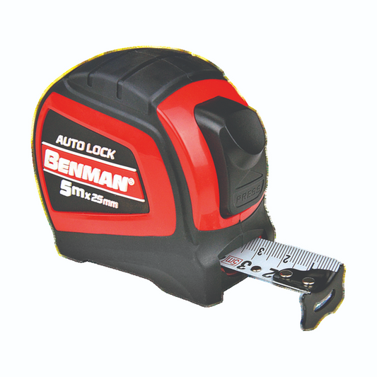 5M X 25MM METRIC AUTO LOCK MEASURING TAPE